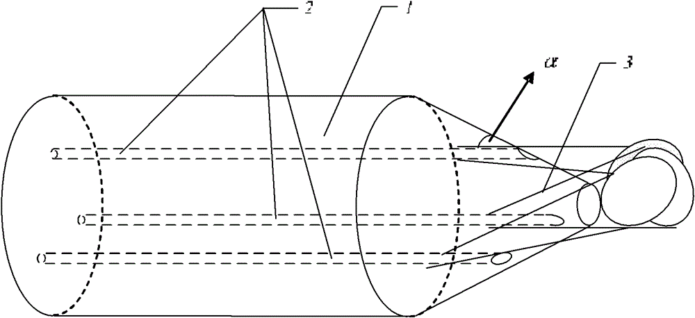 Automatic assembly type photodynamic drill based on multi-core fiber