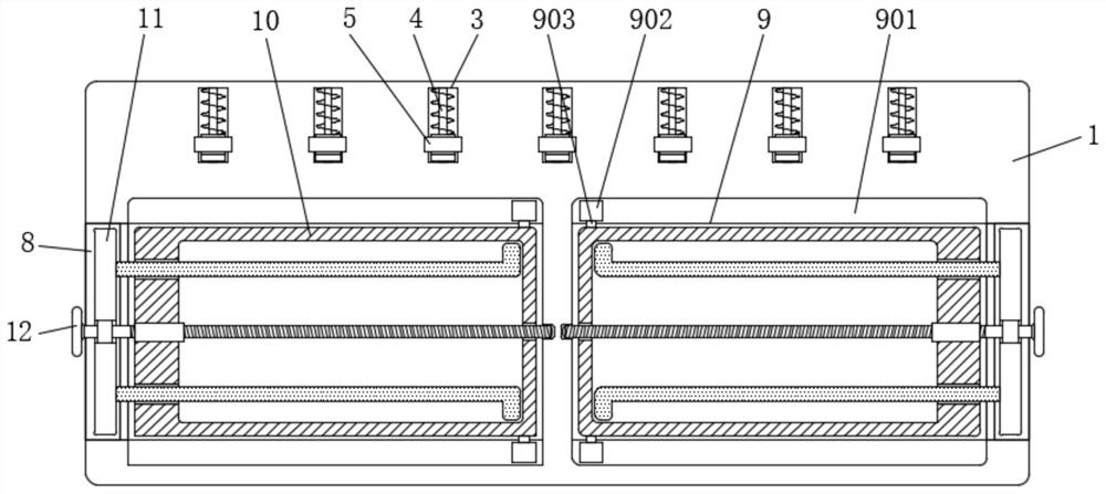 High-precision four-wire type wire rod tester and testing method thereof