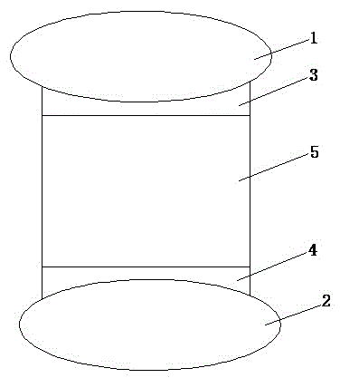 Flange rubber flexible joint capable of being flexed