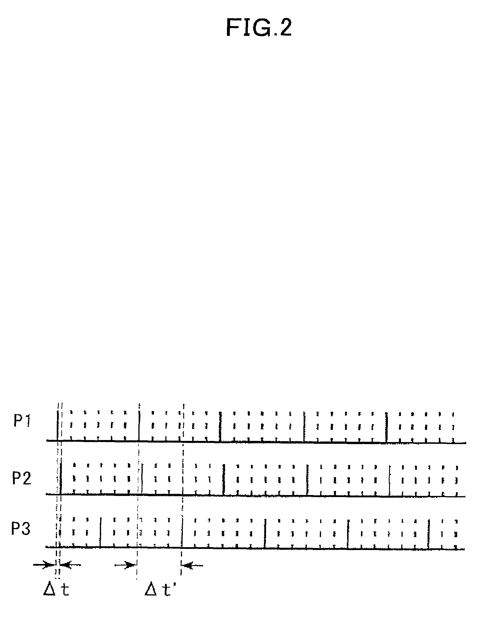 Pump probe measuring device and scanning probe microscope apparatus using the device