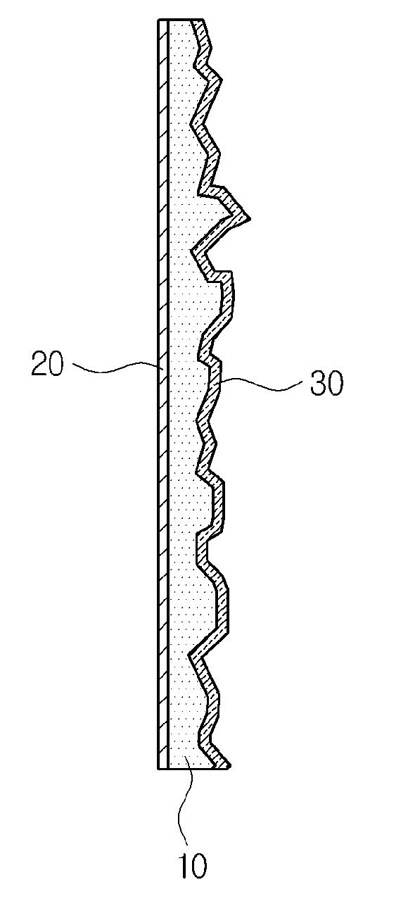 Active diffuser for reducing speckle and laser display device having active diffuser