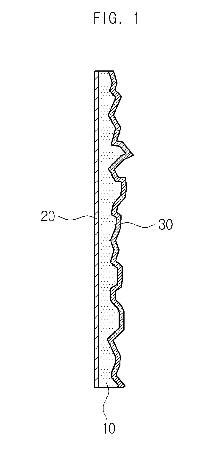 Active diffuser for reducing speckle and laser display device having active diffuser