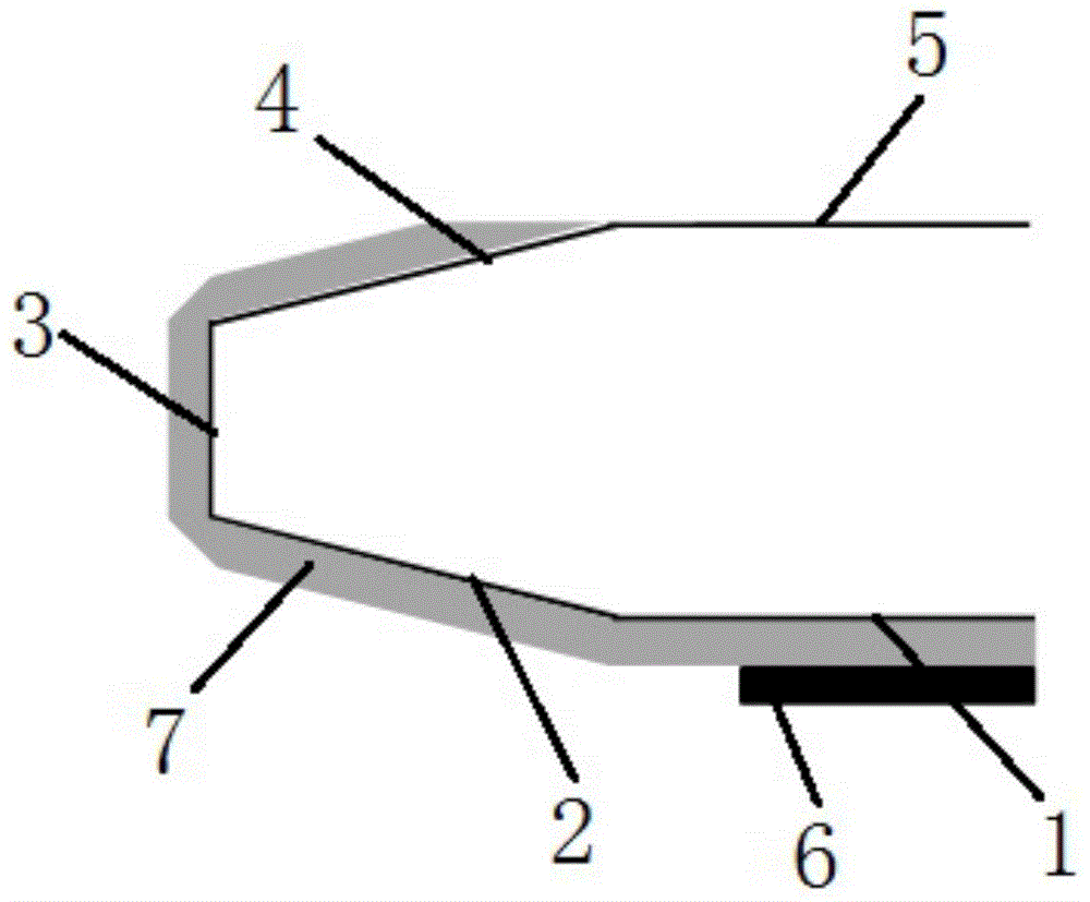 Edge-trimmed composite back sealing layer structure used for silicon wafer, and manufacturing method thereof