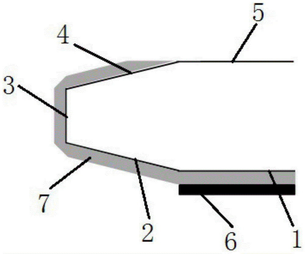 Edge-trimmed composite back sealing layer structure used for silicon wafer, and manufacturing method thereof