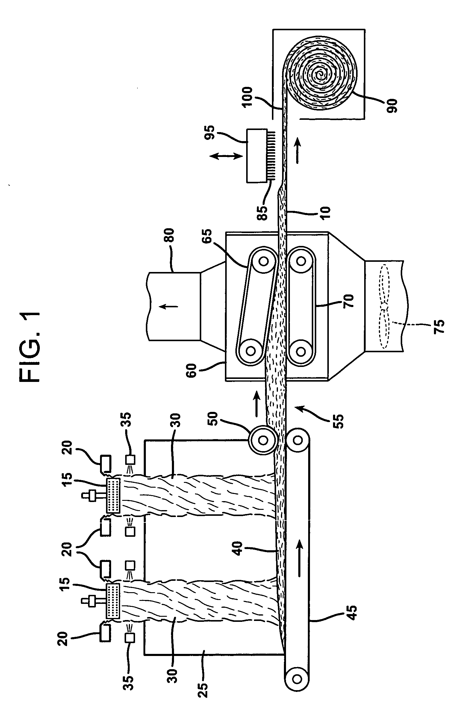 Thin rotary-fiberized glass insulation and process for producing same