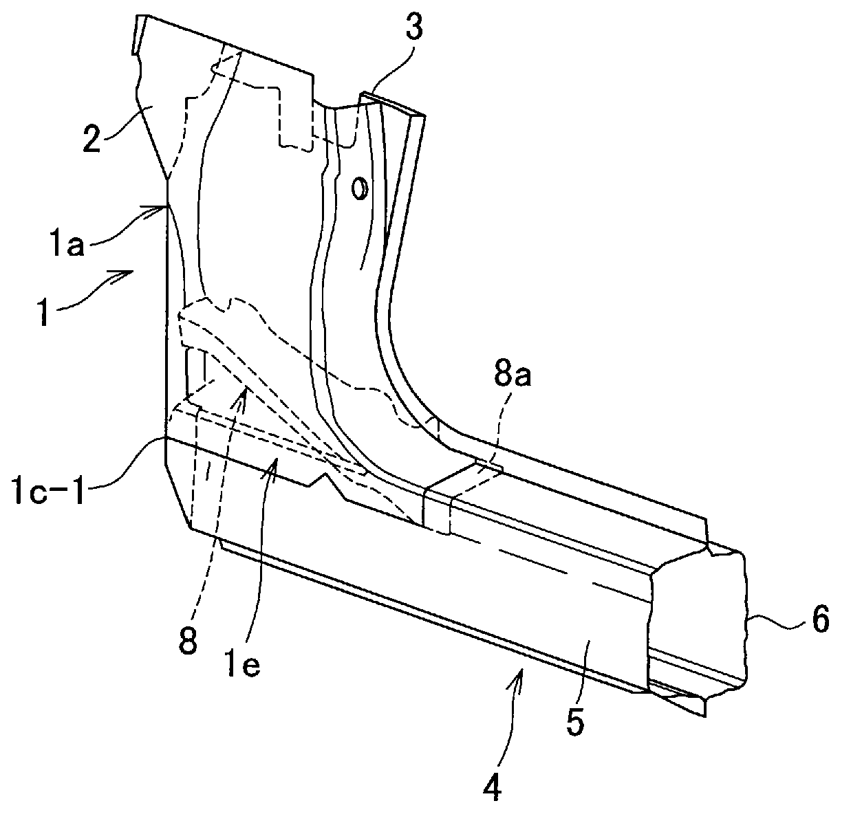 Coupling Structure Between Front Pillar And Side Sill Of Automobile