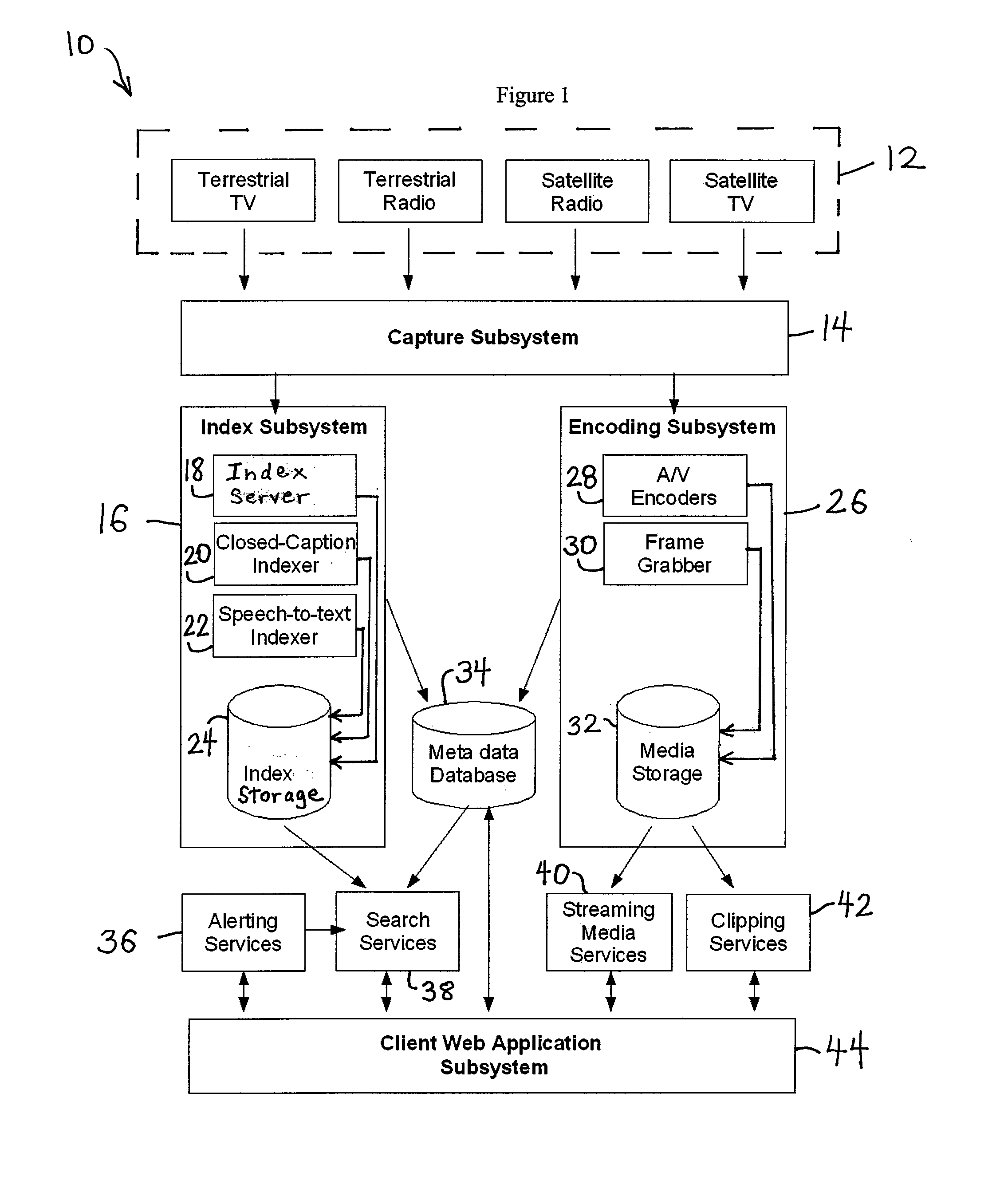 Search engine for audio data