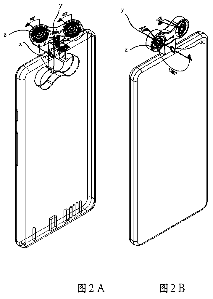 Miniature holder type mobile phone