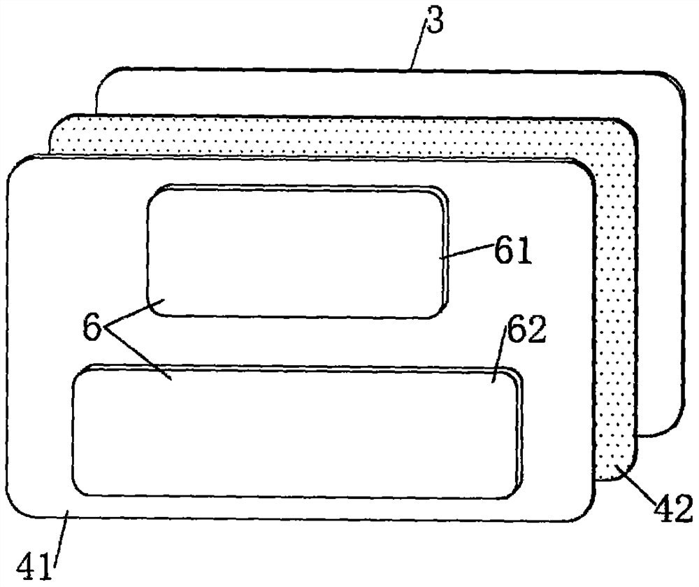 Washable mask with temperature-variable fabric used on inner side