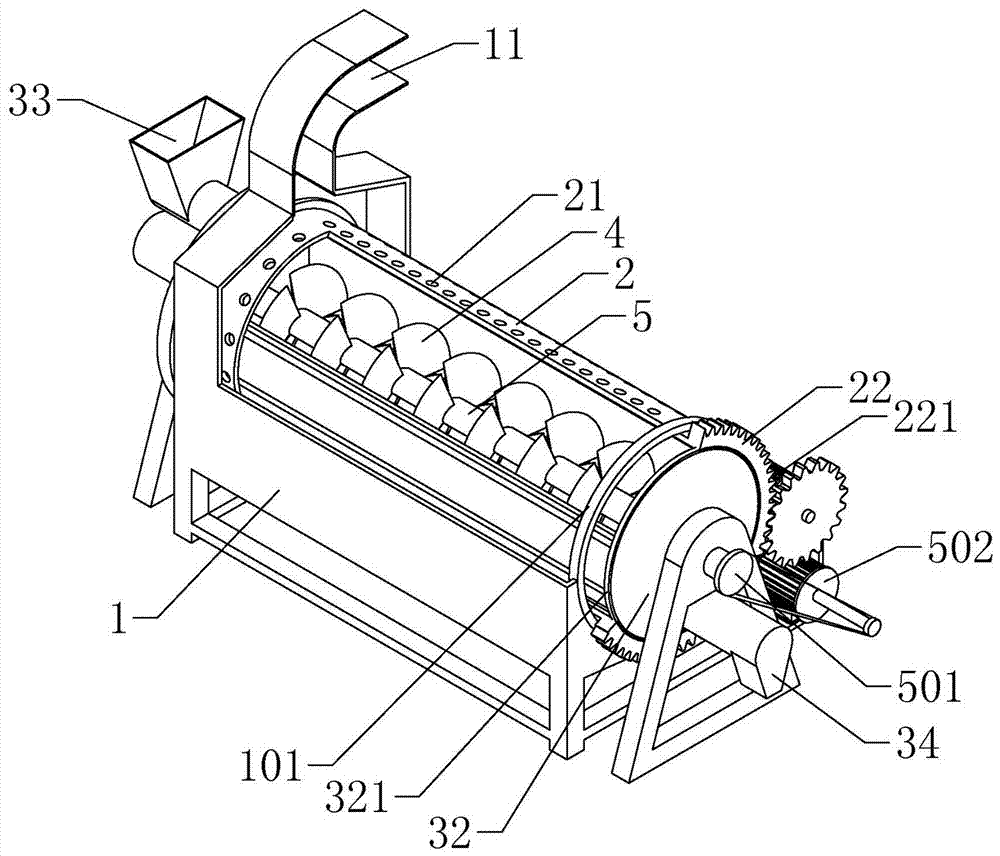 Montmorillonite drying device