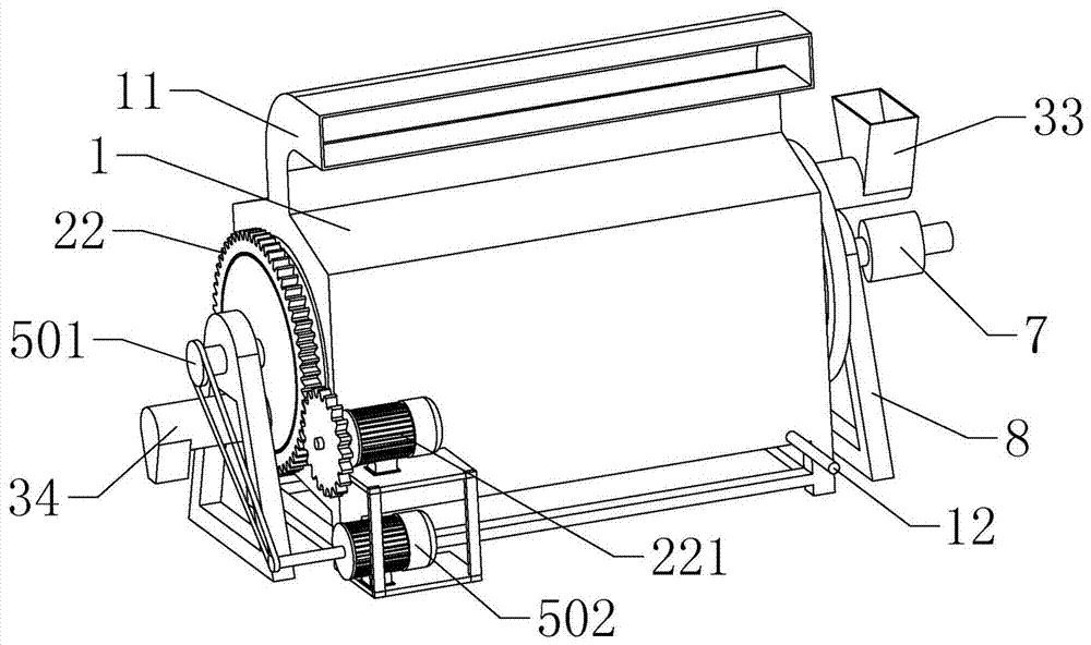 Montmorillonite drying device