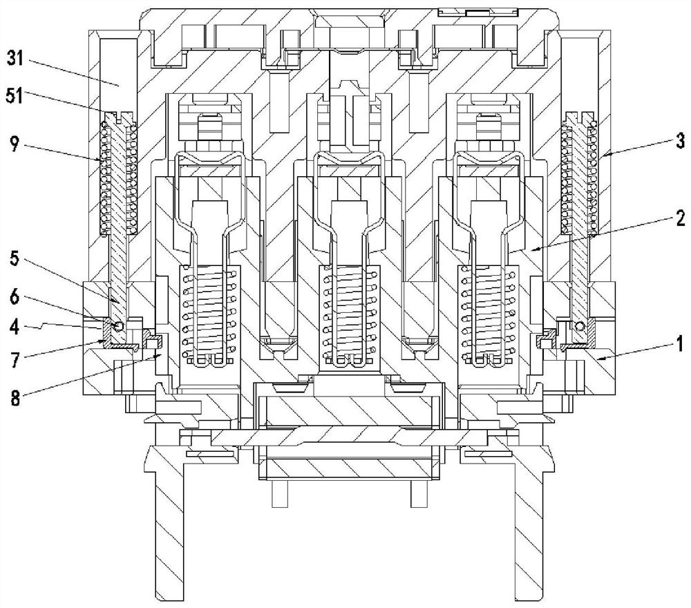 Contactor locking device