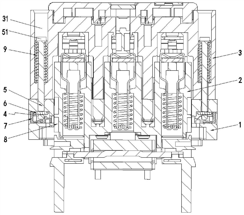 Contactor locking device