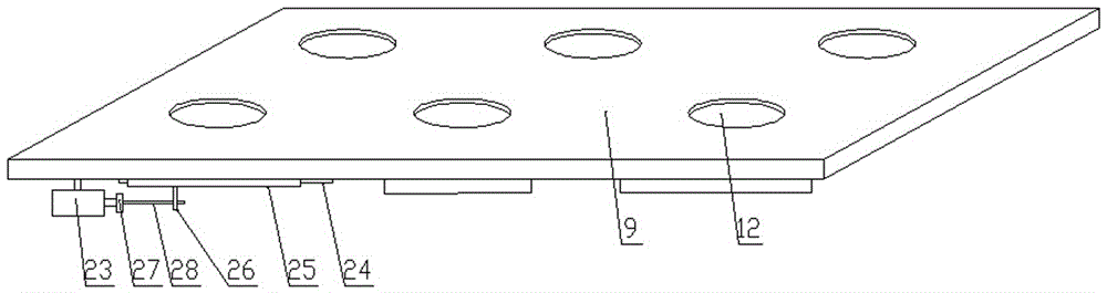 River model bed load mixed sand adding device