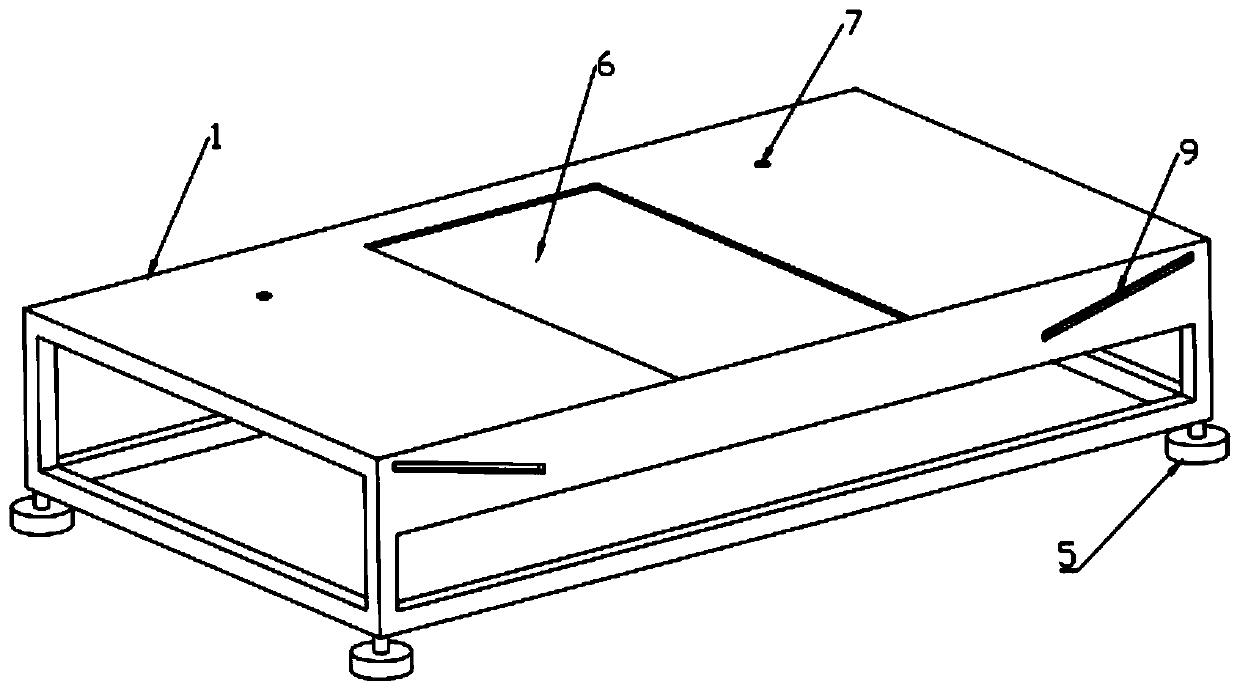 Bending device for heat dissipation inserting slice in radiator for 5G base station