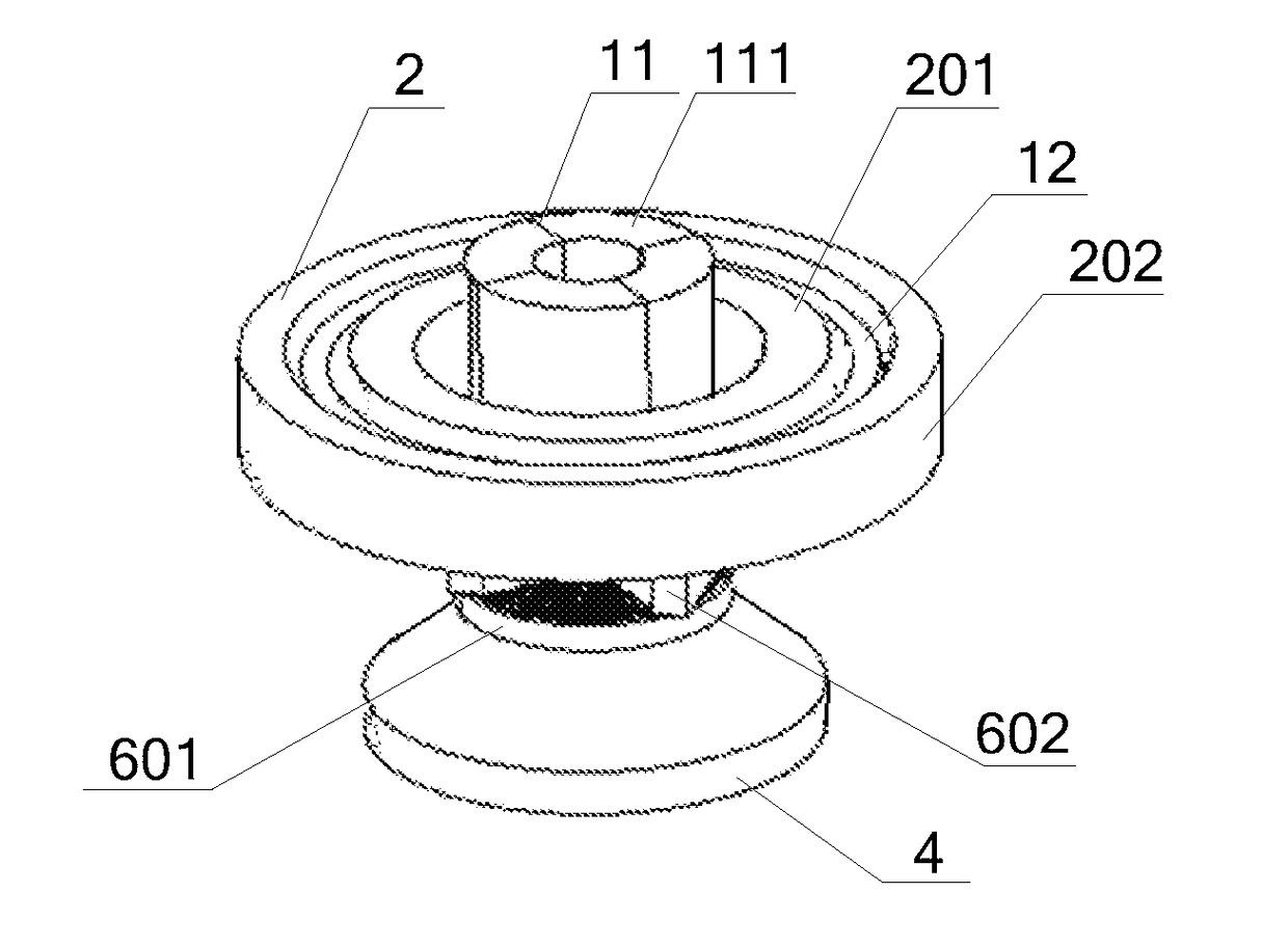 Adjustable magnetic buoyancy gravity compensator