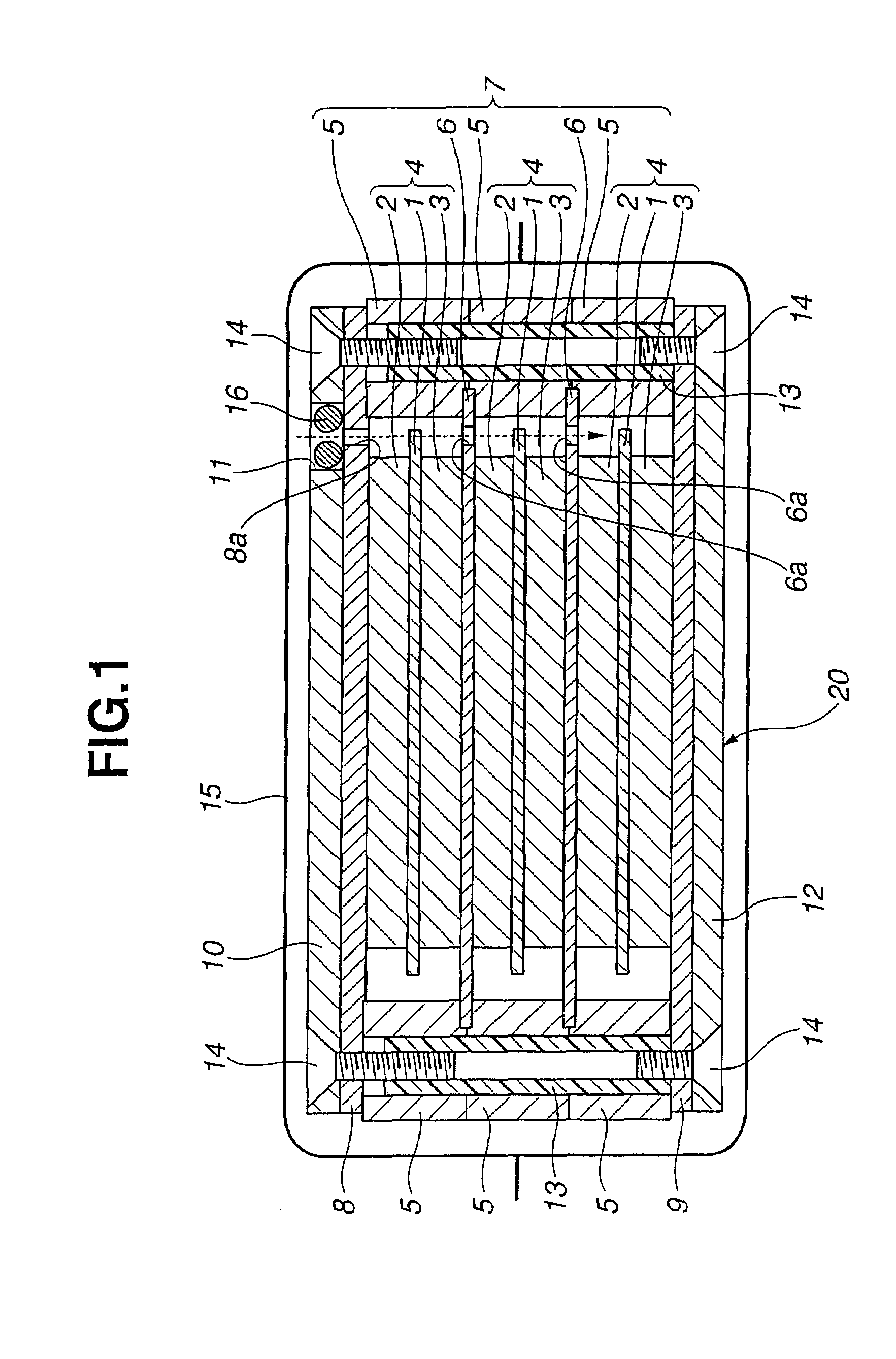 Electric double layer capacitor