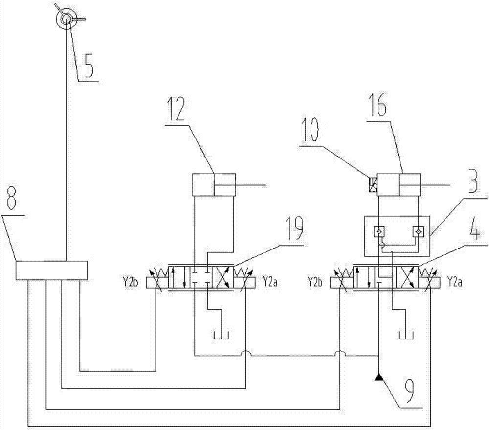 Electro-hydraulic steering control system for heavy-duty truck