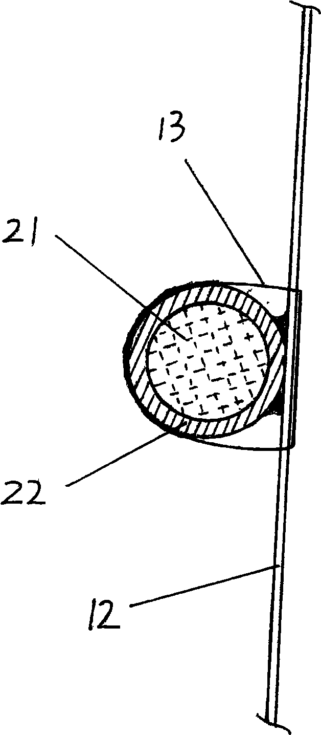 Special man-made feather for badminton and badminton made thereby