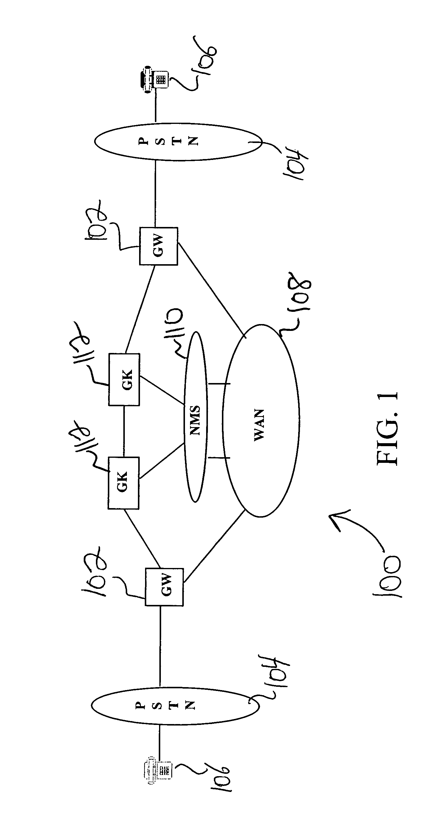 Method and system for guaranteeing quality of service for voice-over-IP services