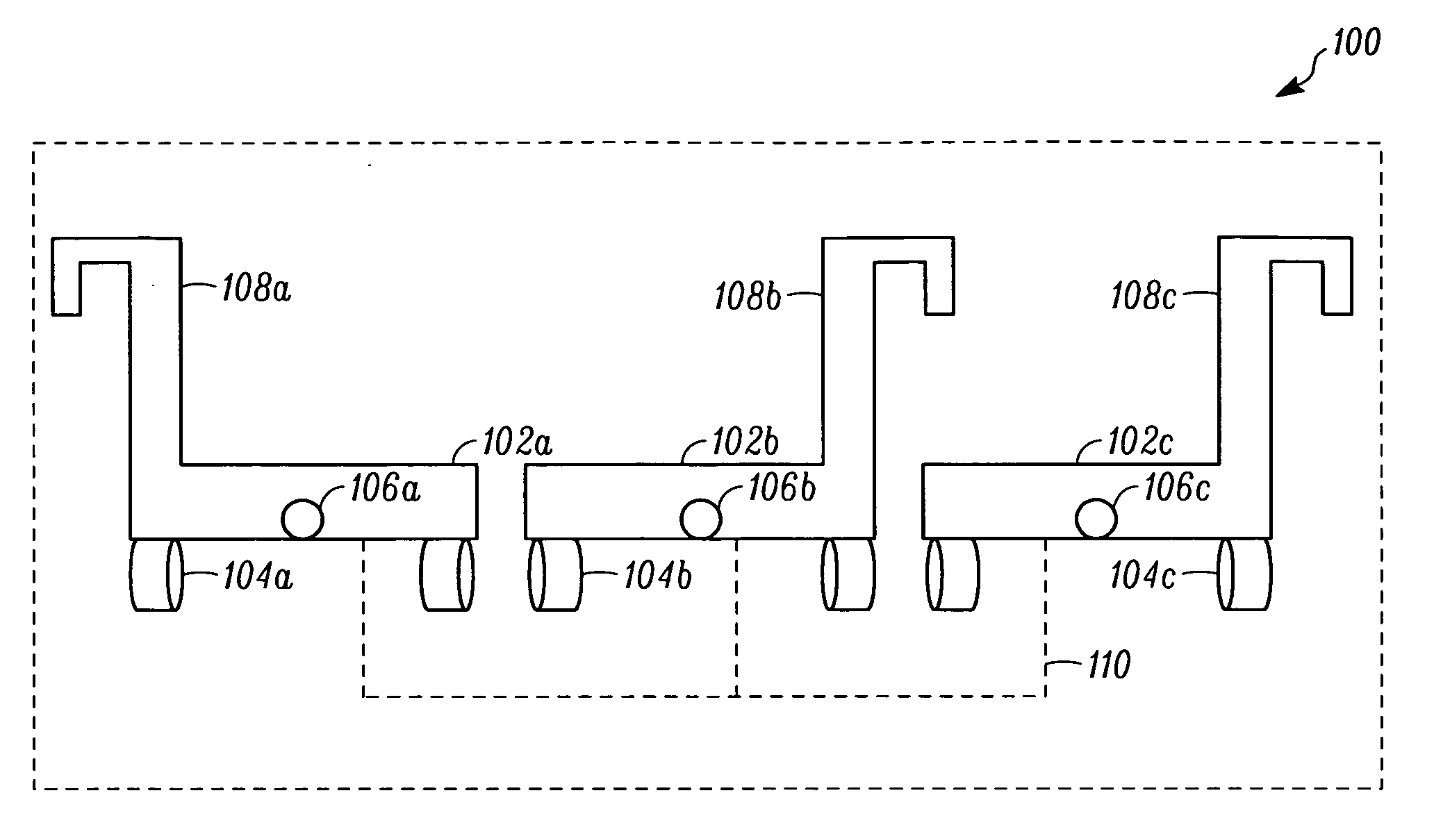 Robotic system with distributed integrated modular avionics across system segments