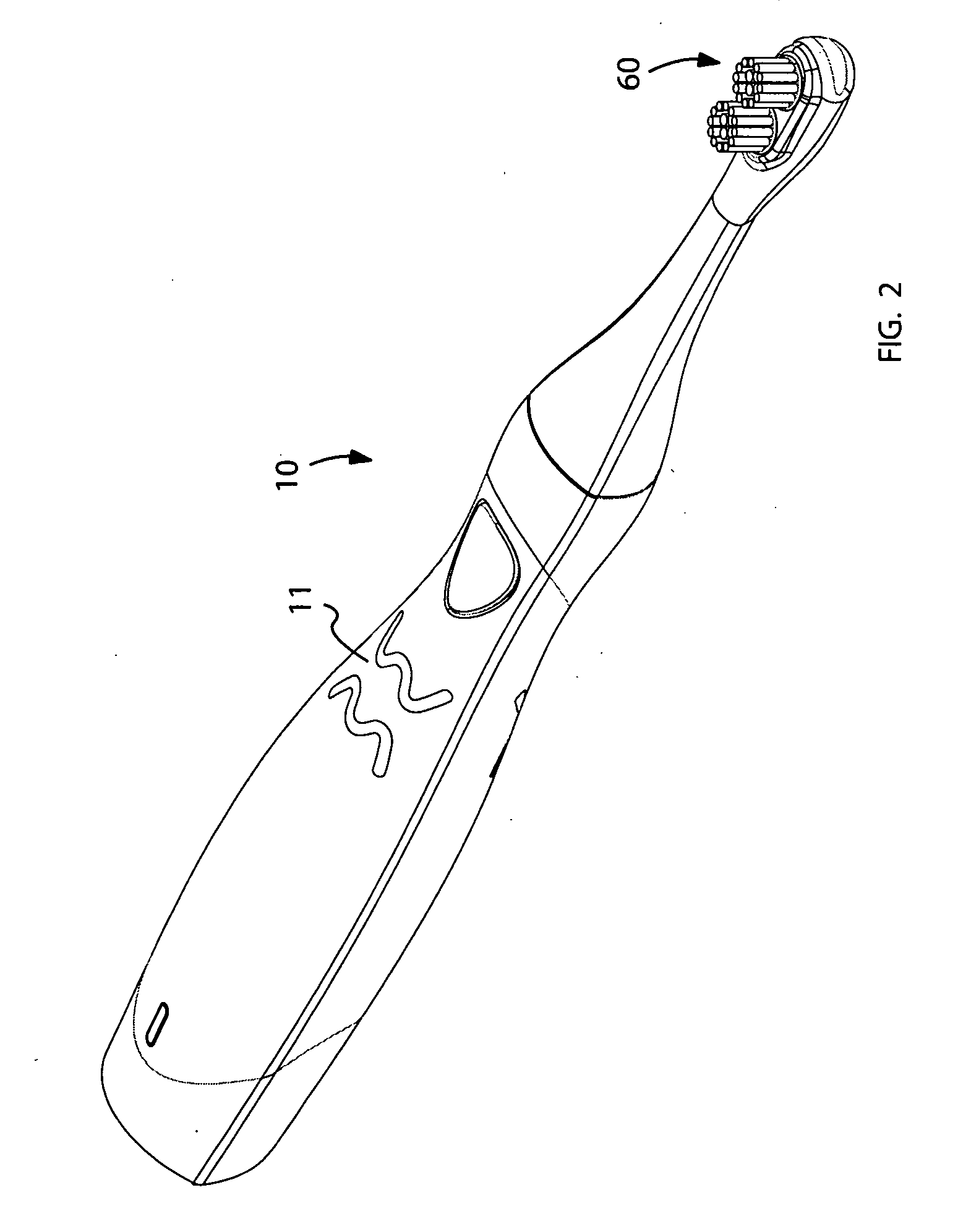 Interchangeable tooth brush and associated method for promoting oral health