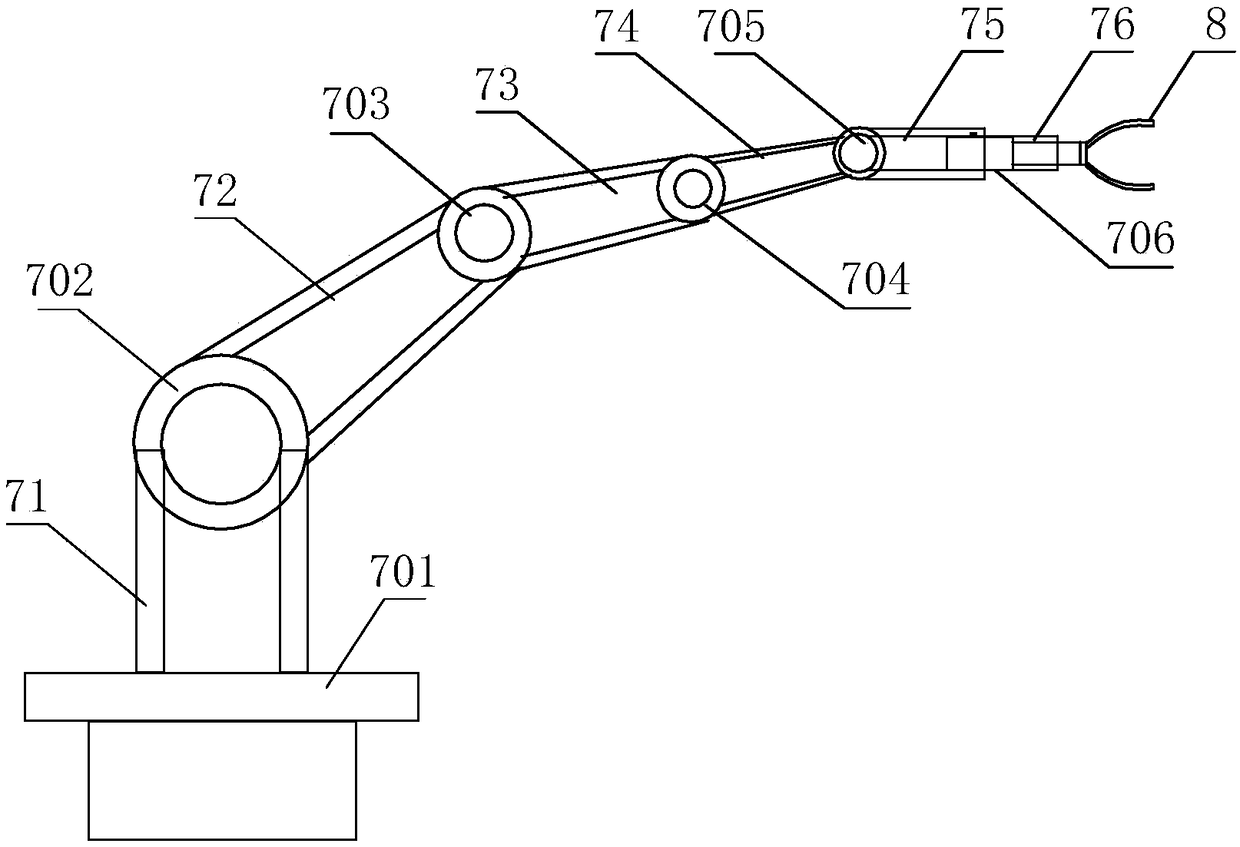 Intelligent citrus picking robot and citrus picking method