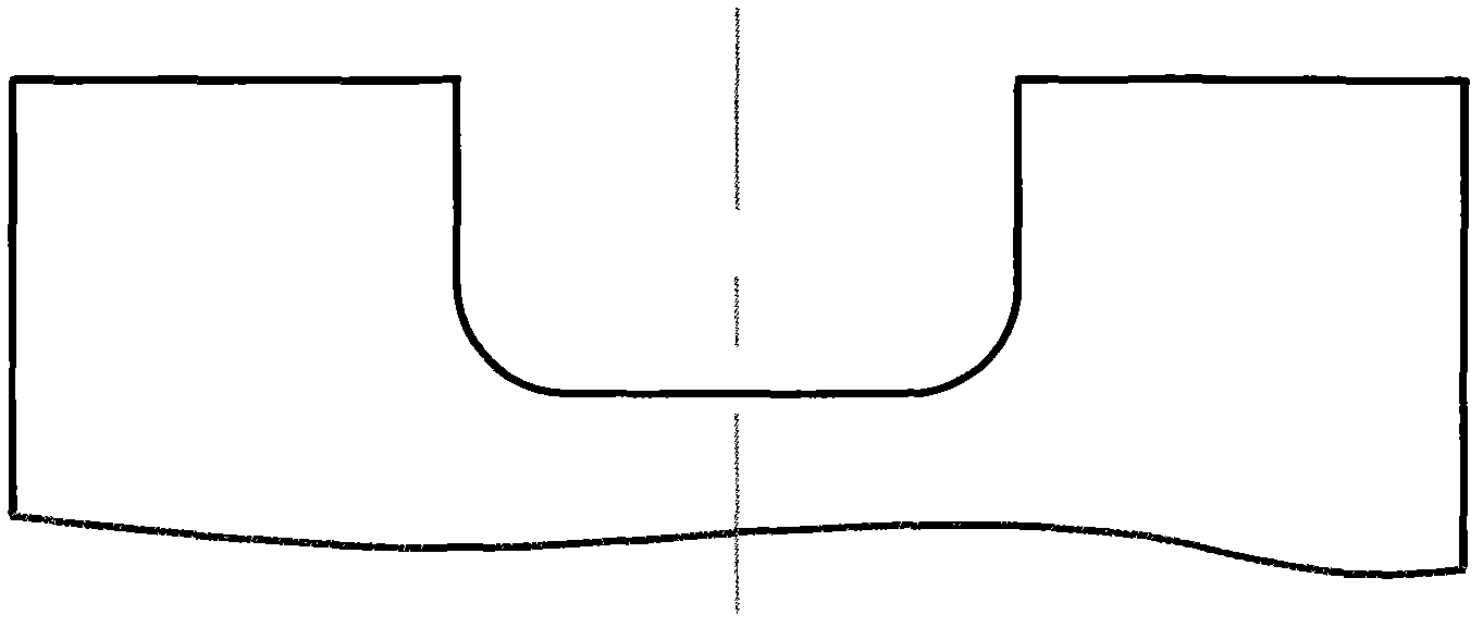 Method for bending and cutting plate with notch