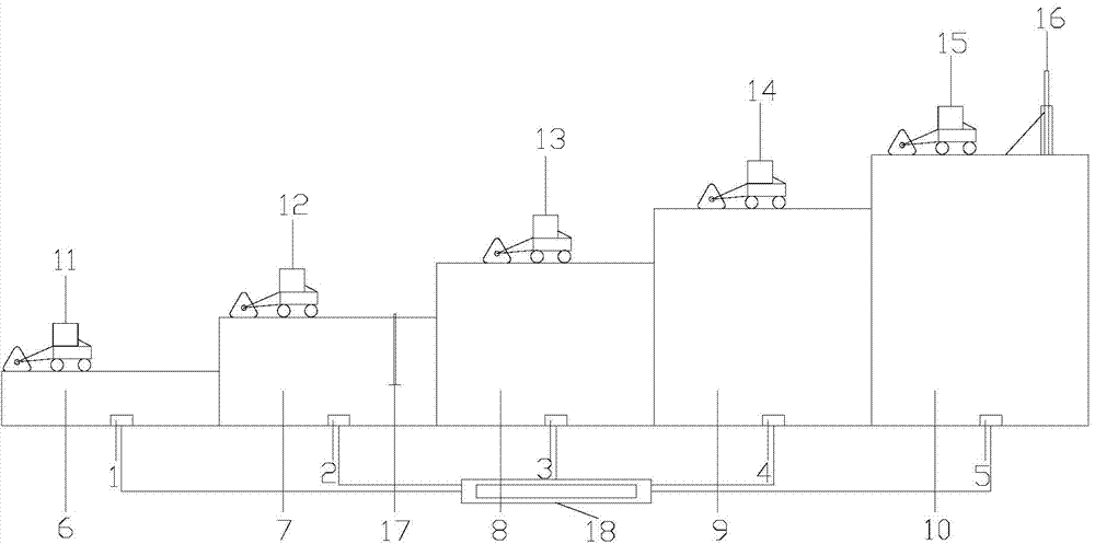 System and method for testing impact compacted roadbed