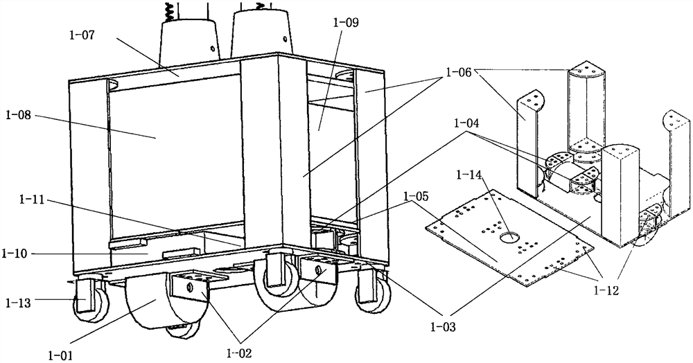 Passenger transport shunting guiding robot