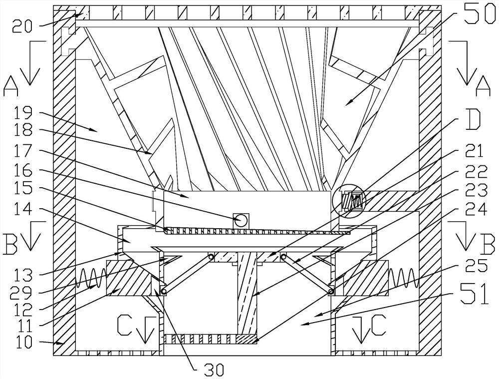 Device for removing, draining and aerating water at water outlet of municipal bridge