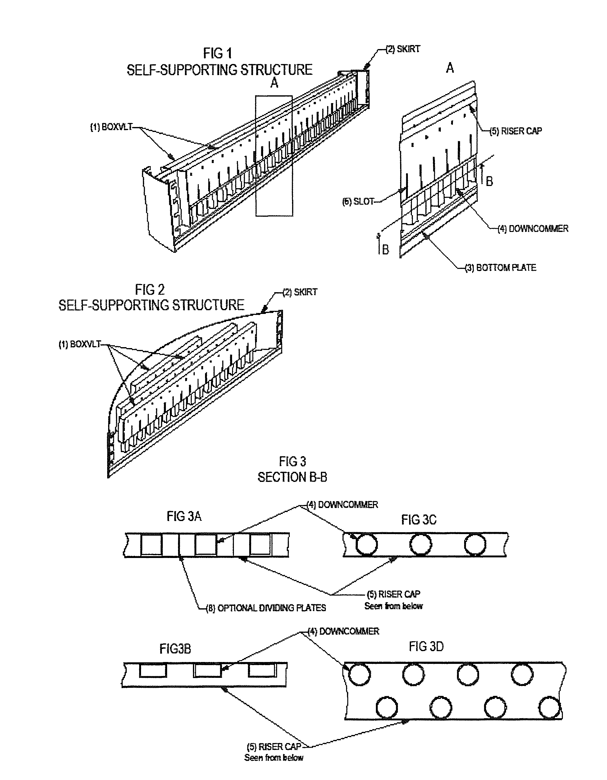 Vapour-liquid distribution device