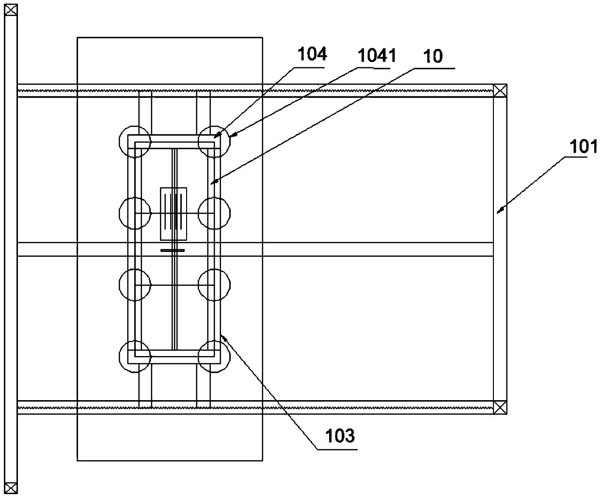 Full-automatic panel processing all-in-one machine and using method thereof