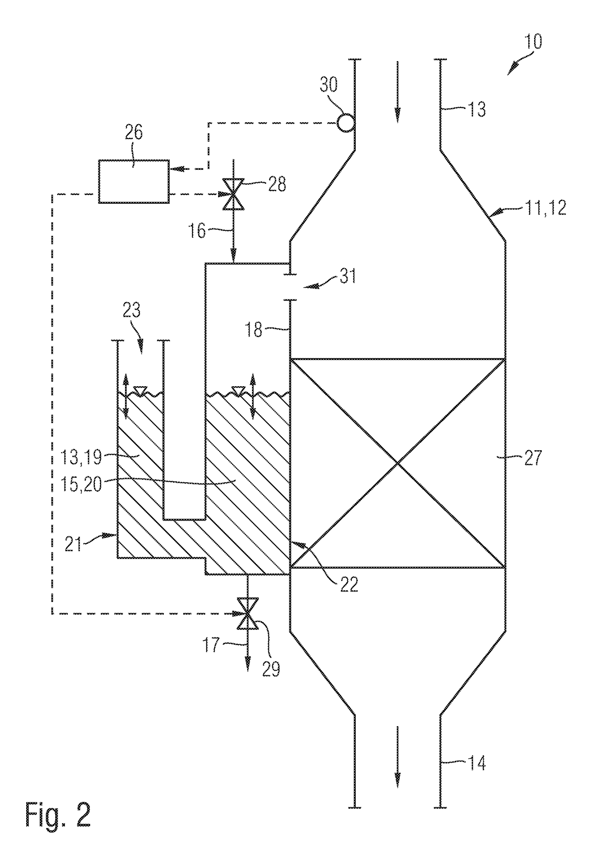 Exhaust Gas Aftertreatment Device And Exhaust Gas Aftertreatment Method