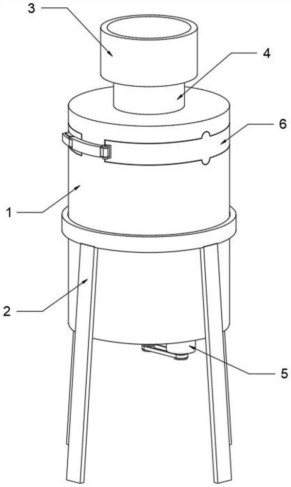 Bacteriostatic water-based paint for furniture and production equipment thereof