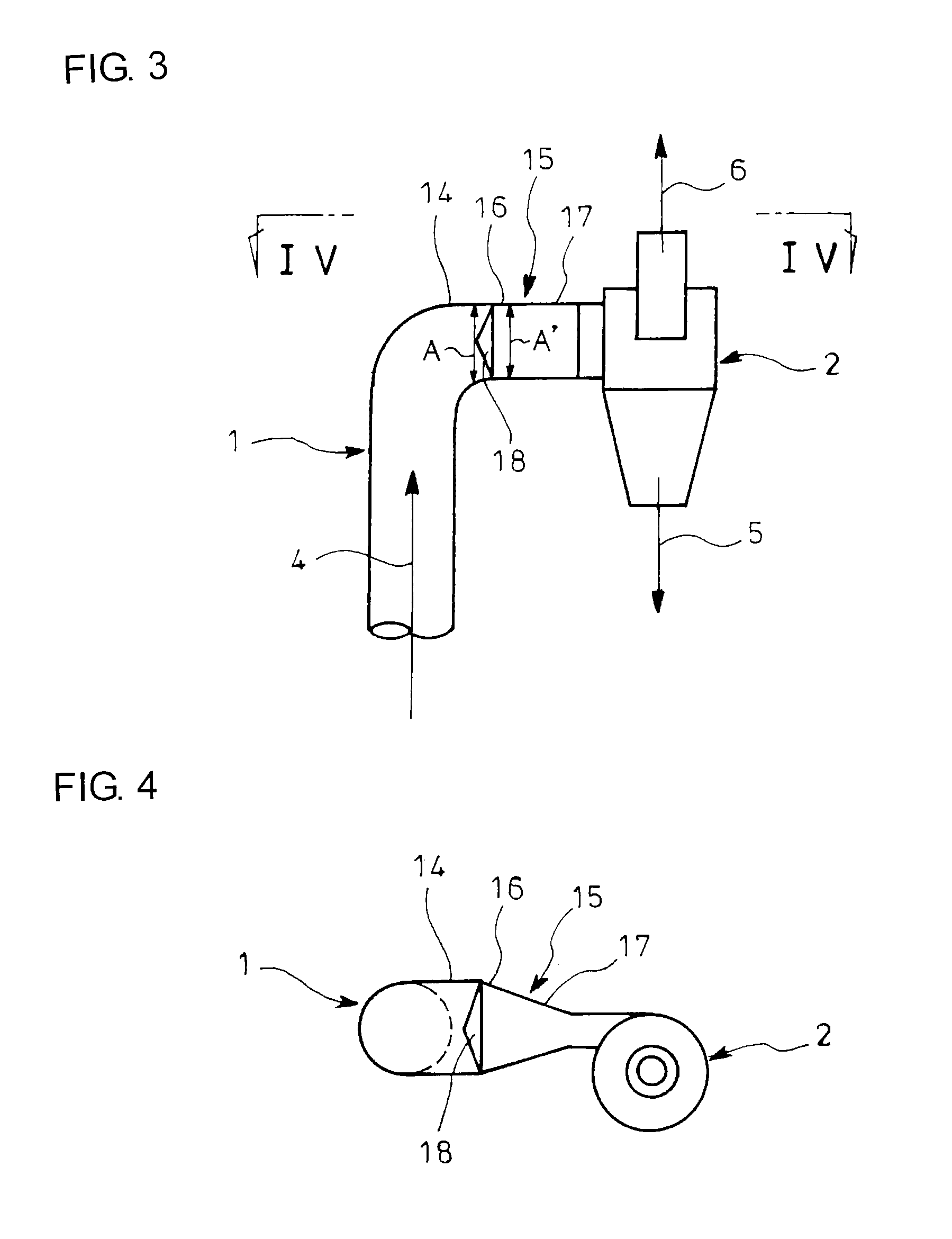 Riser top structure for circulating fluidized bed gasification furnace