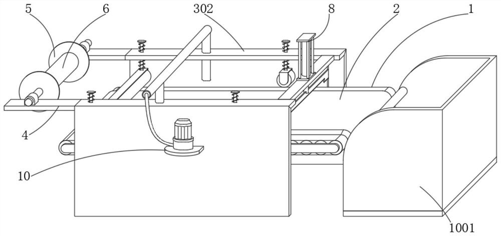 A comprehensive anti-warping finishing device based on impregnated paper production