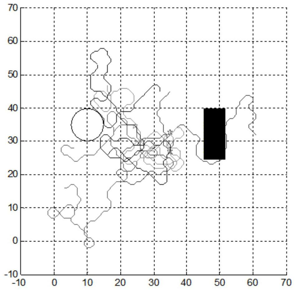 A Reinforcement Learning Method for Unmanned Aerial Vehicle Swarms Cooperatively Searching for Multiple Dynamic Targets in Uncharted Seas