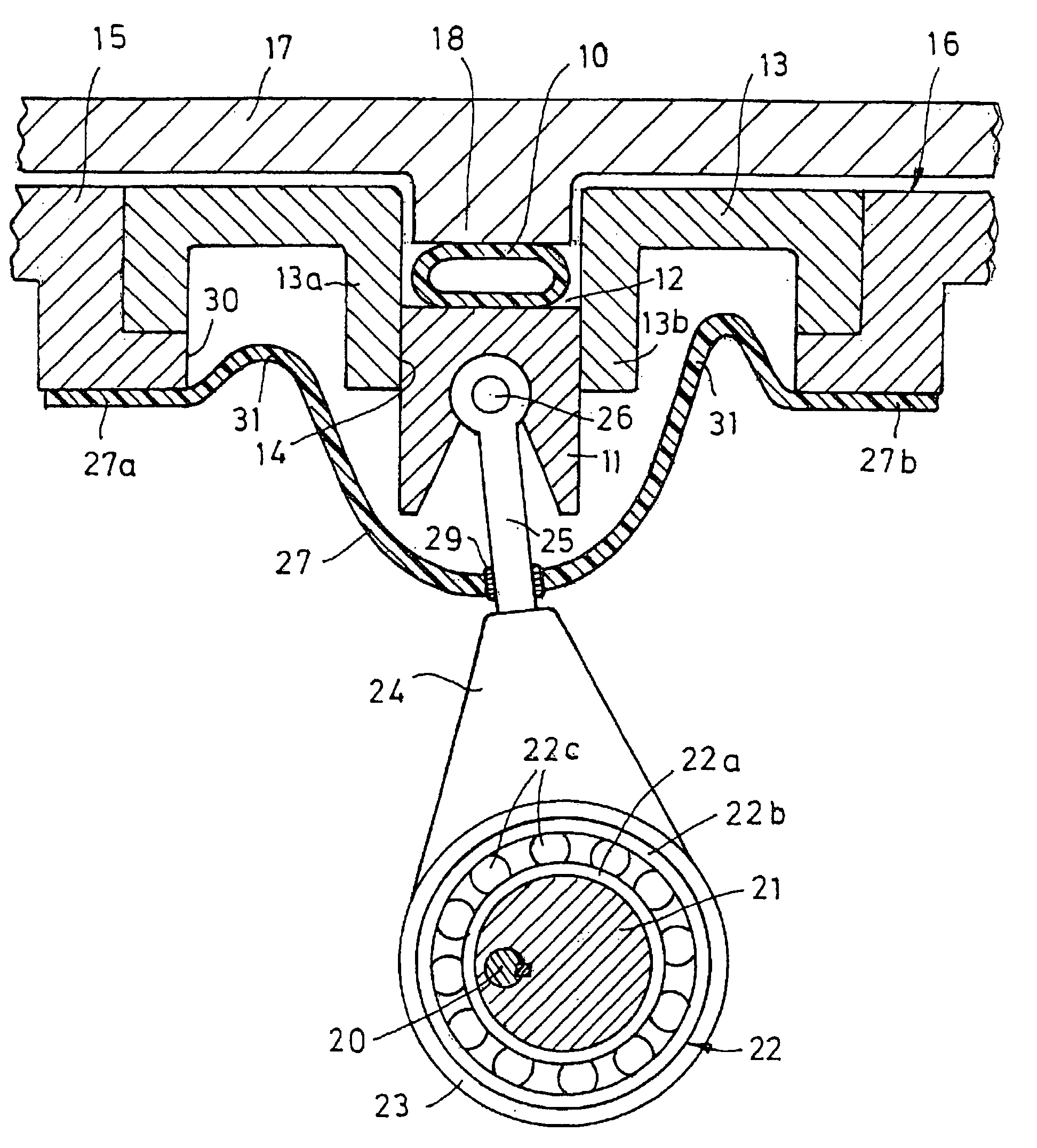 Peristaltic hose pump