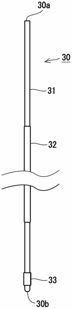 Probe holding structure