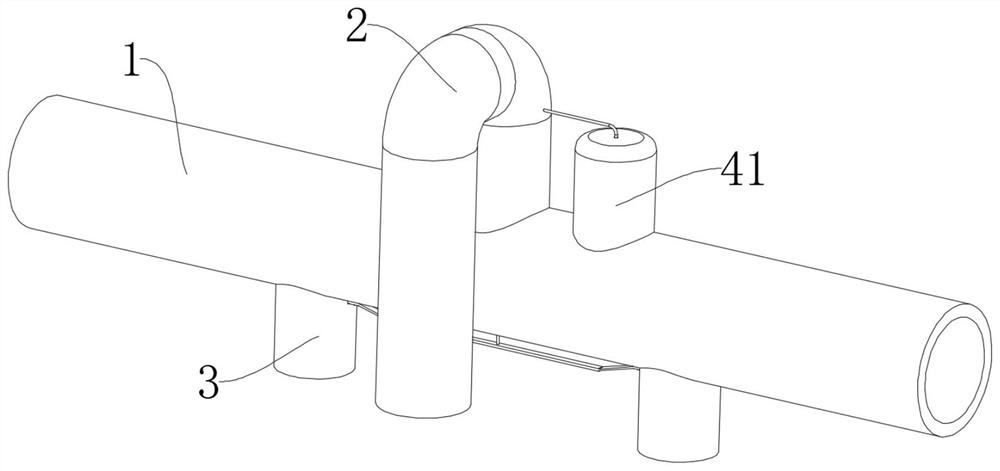 Monitoring device for primary air pipe of boiler, and monitoring method thereof