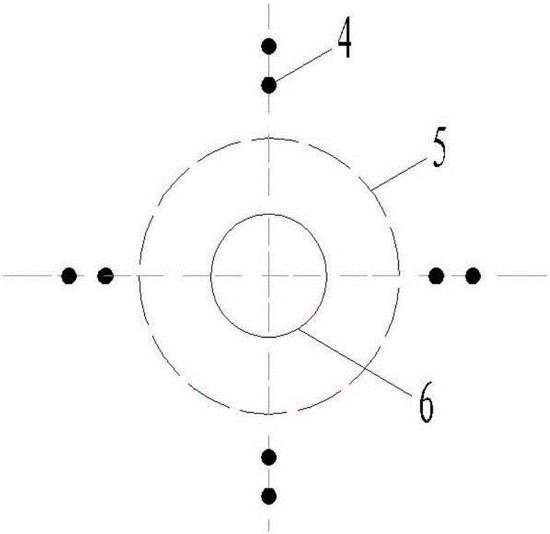 Foundation reinforcement method combining carbonatite boulder dynamic-compaction with filling and replacement