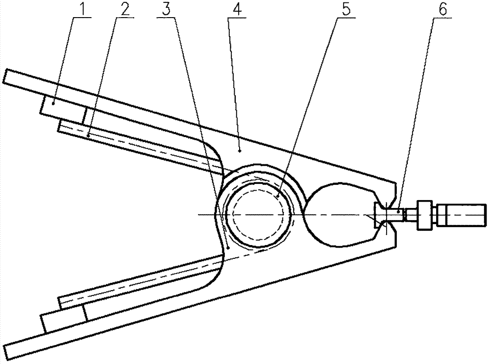 Spring clamp unlocking mechanism for catapult-assisted take-off unmanned aerial vehicle