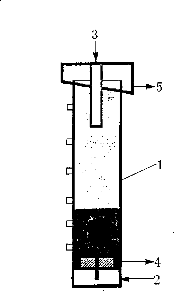 Coarse slime interference bed separation equipment based on gravity force and interfacial force, method and uses thereof