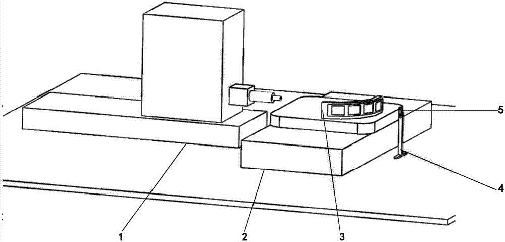 System and method for in-situ measurement of wall thickness of large thin-walled component