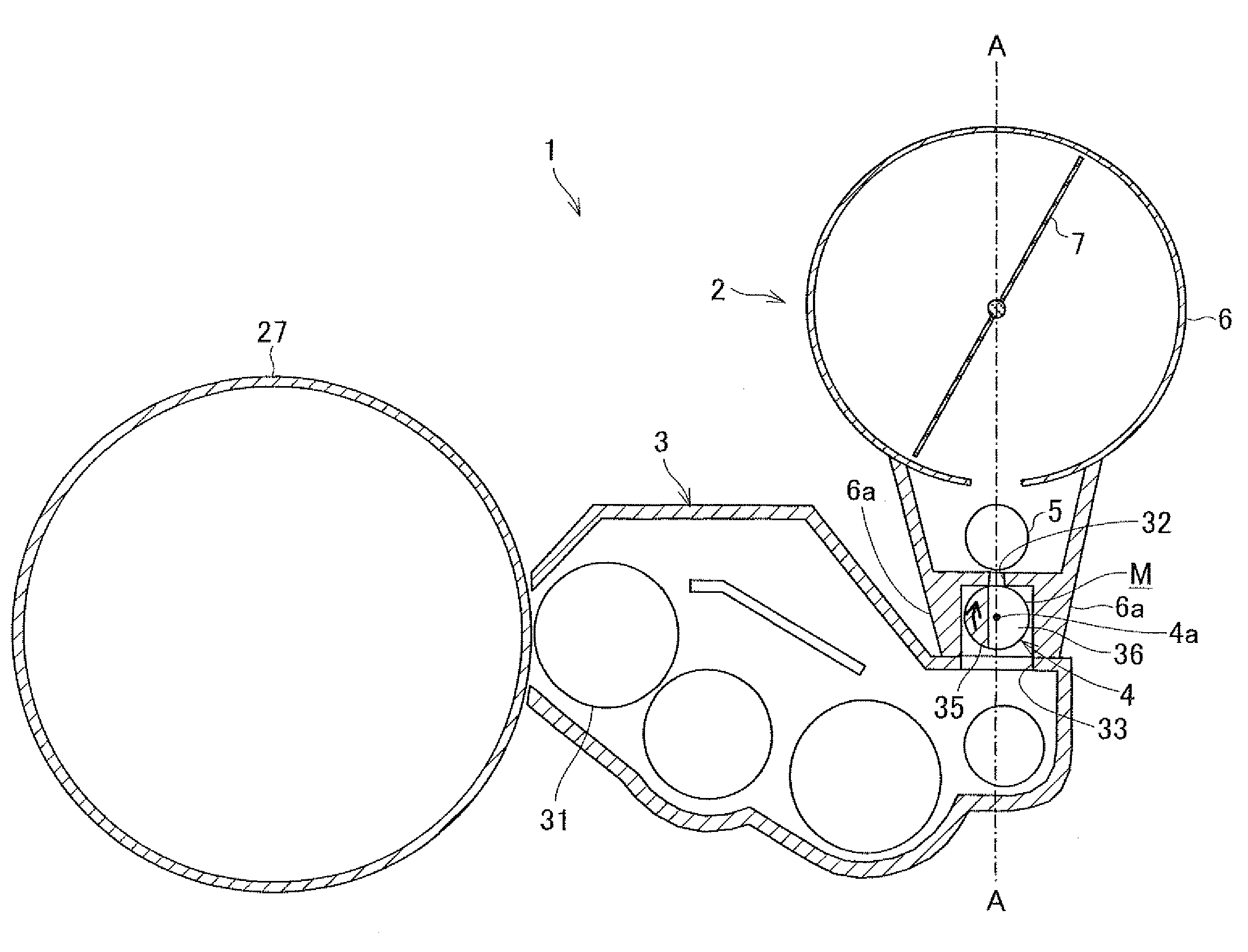 Development device and image forming apparatus comprising same