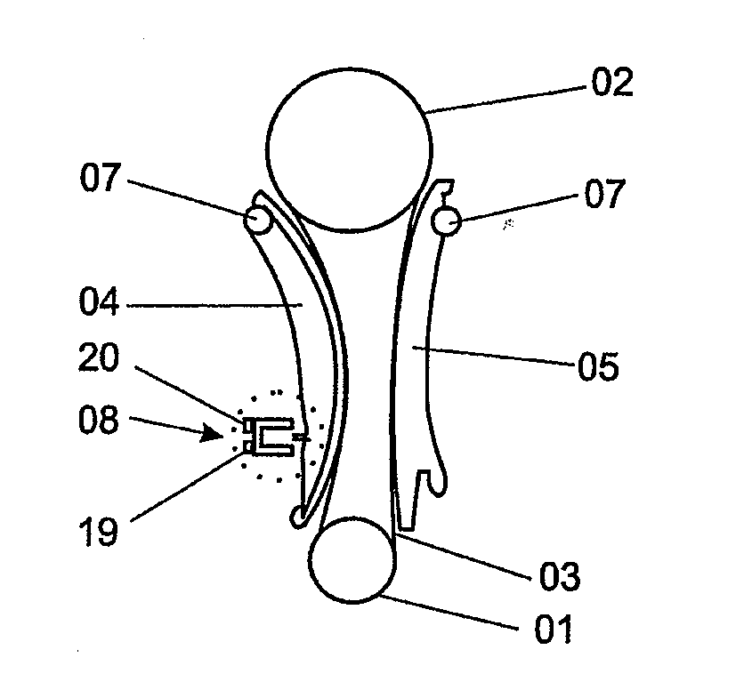 Tensioning device for a traction-device drive