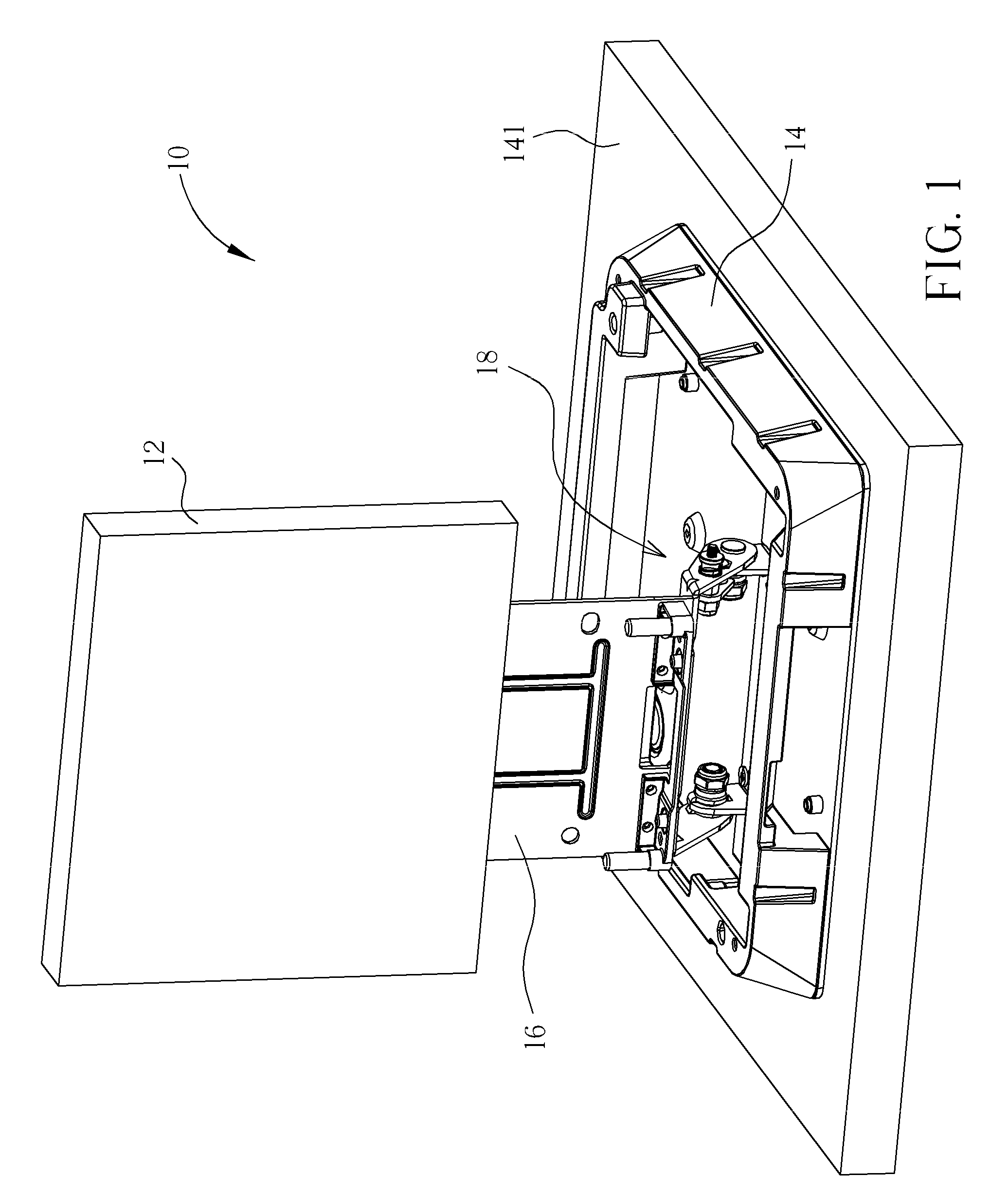 Panel positioning mechanism and display device with different positioning modes