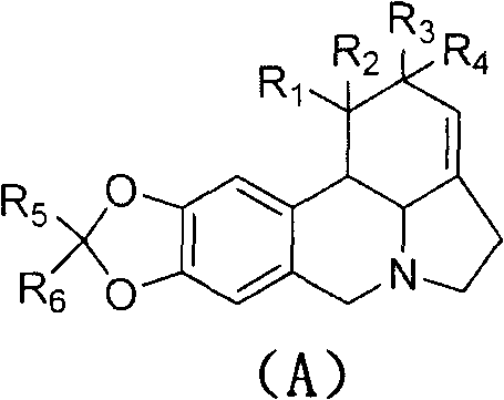 Application of lycorine compounds in the preparation of antitumor drugs