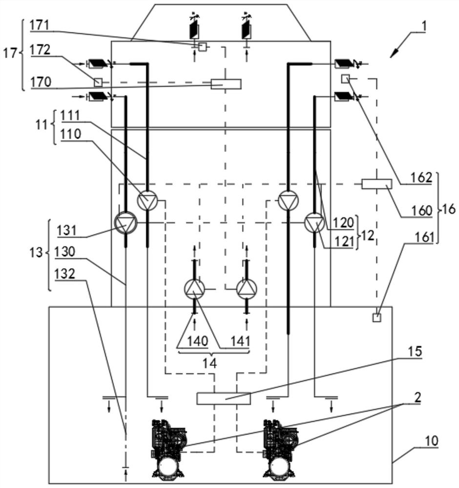 Ventilation device and power equipment